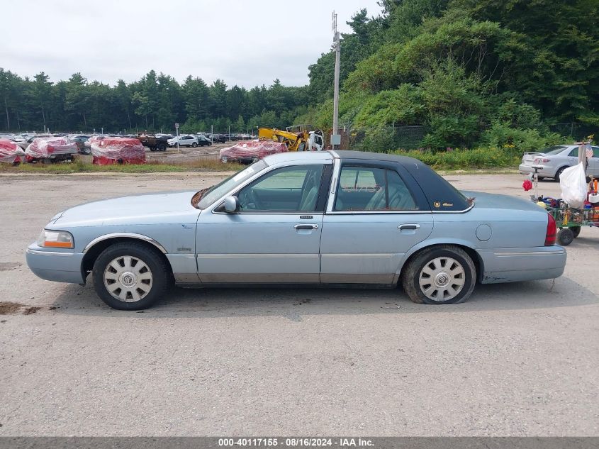 2003 Mercury Grand Marquis Gs VIN: 2MEFM74W93X657230 Lot: 40117155