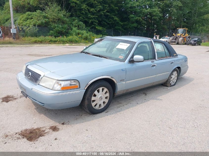 2003 Mercury Grand Marquis Gs VIN: 2MEFM74W93X657230 Lot: 40117155