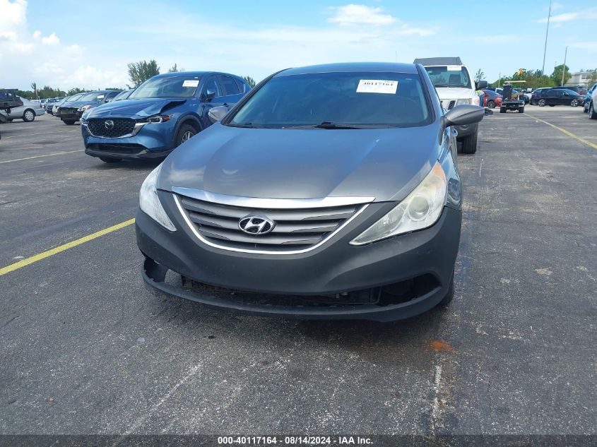 2014 Hyundai Sonata Gls VIN: 5NPEB4AC3EH860582 Lot: 40117164