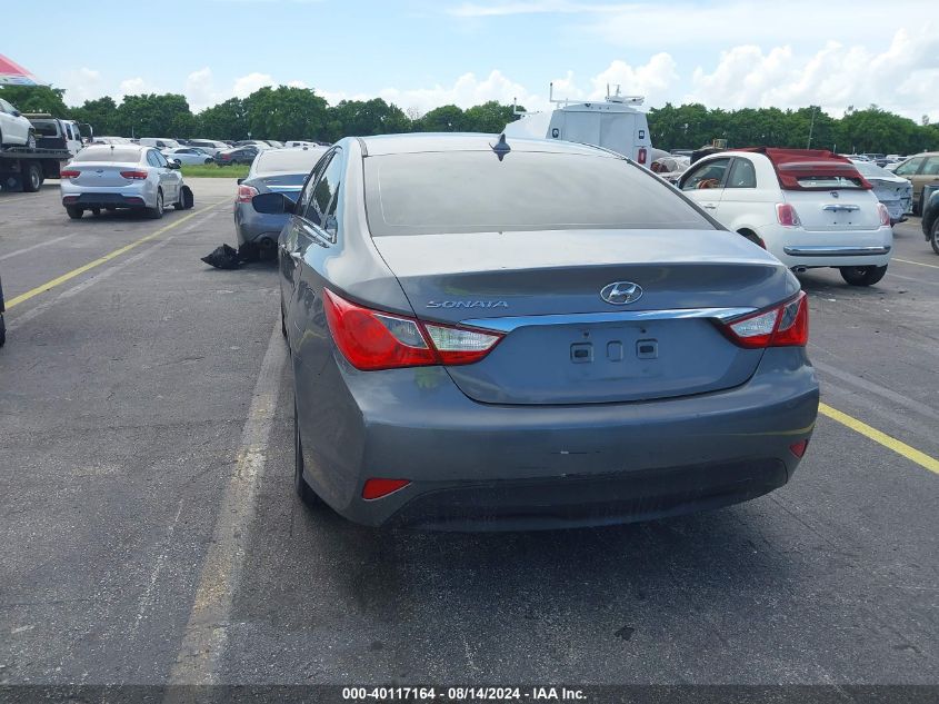 2014 Hyundai Sonata Gls VIN: 5NPEB4AC3EH860582 Lot: 40117164