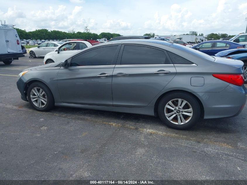 2014 Hyundai Sonata Gls VIN: 5NPEB4AC3EH860582 Lot: 40117164