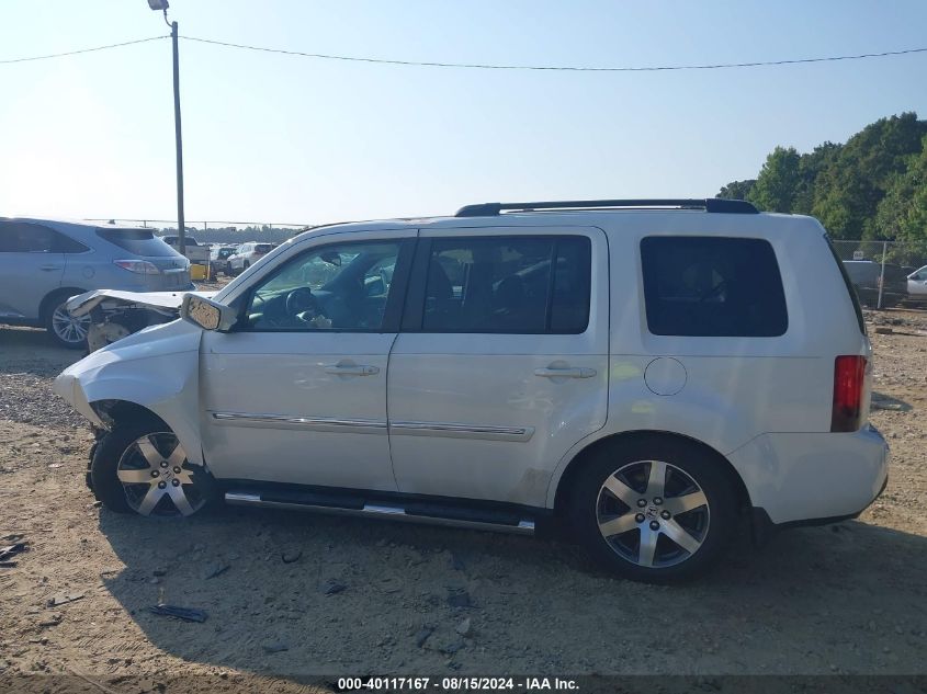 2012 Honda Pilot Touring VIN: 5FNYF4H97CB044143 Lot: 40117167