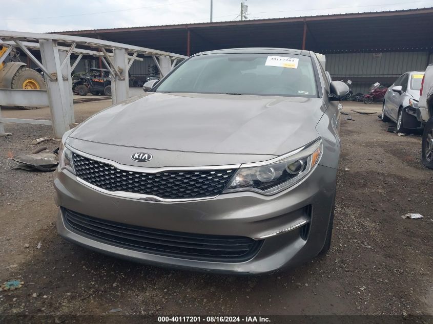 2016 Kia Optima Ex VIN: 5XXGU4L38GG058768 Lot: 40117201