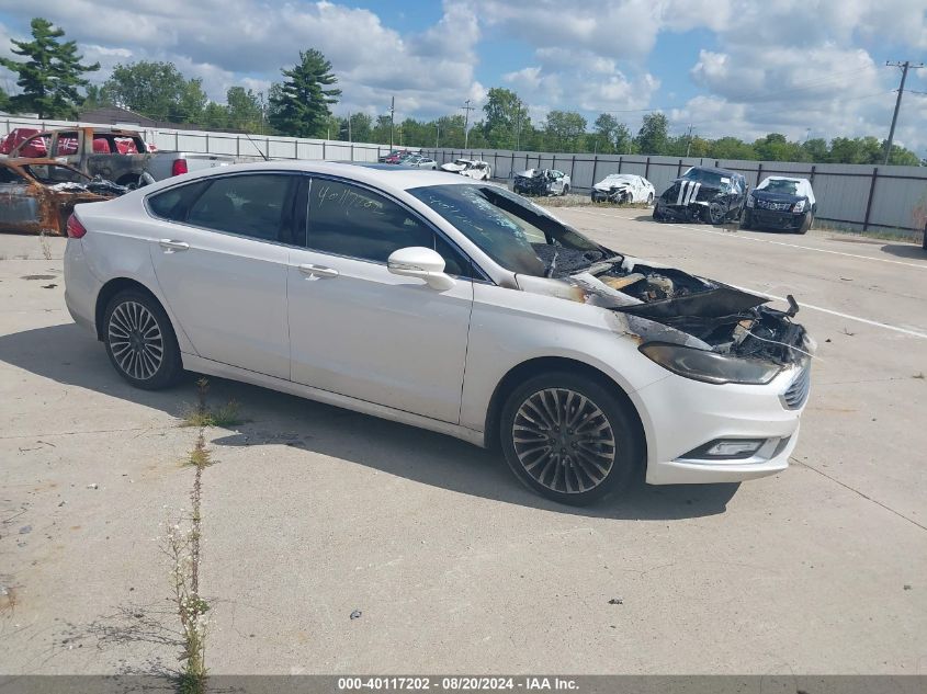 2017 Ford Fusion Se VIN: 3FA6P0H98HR346601 Lot: 40117202