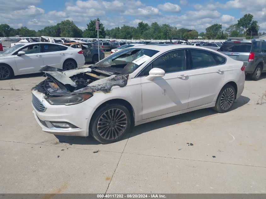 2017 FORD FUSION SE - 3FA6P0H98HR346601