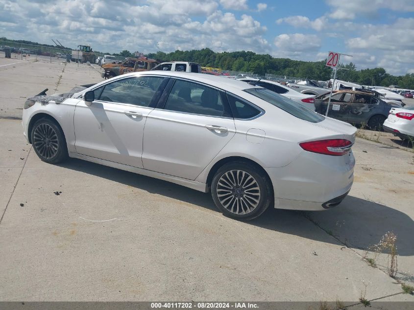 2017 FORD FUSION SE - 3FA6P0H98HR346601