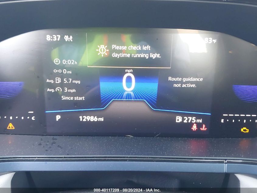 2024 VOLKSWAGEN TAOS SE - 3VVUX7B24RM018114