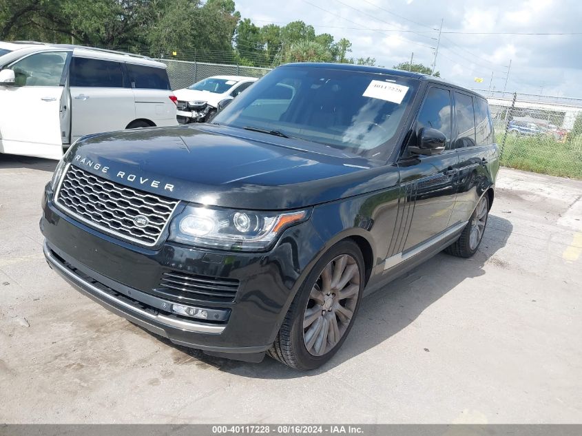 SALGS2TF9FA224397 2015 LAND ROVER RANGE ROVER - Image 2