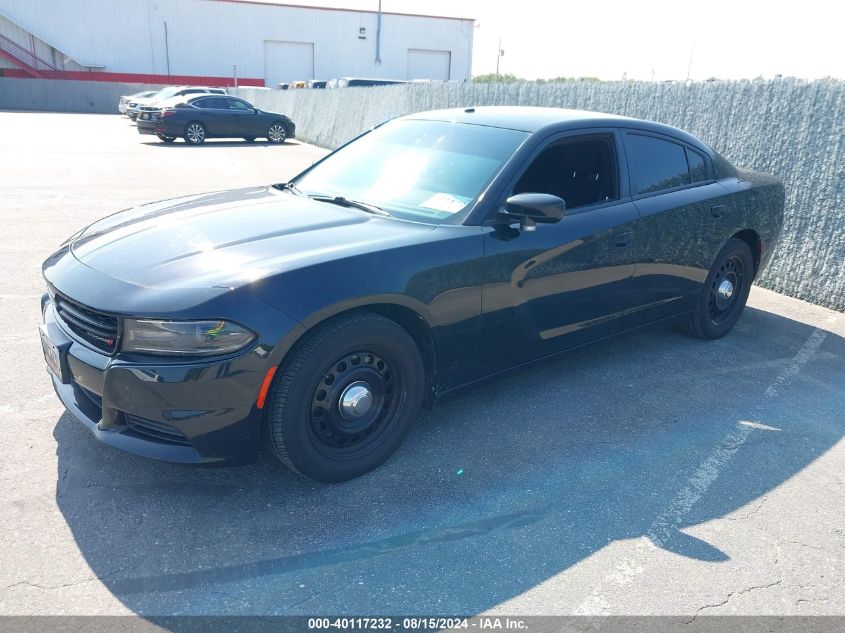 2C3CDXKT7KH559047 2019 DODGE CHARGER - Image 2