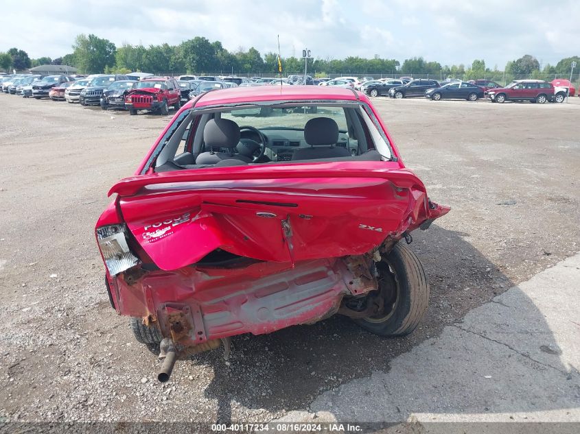 2006 Ford Focus Se/Zx4 VIN: 1FAHP34N26W205840 Lot: 40117234