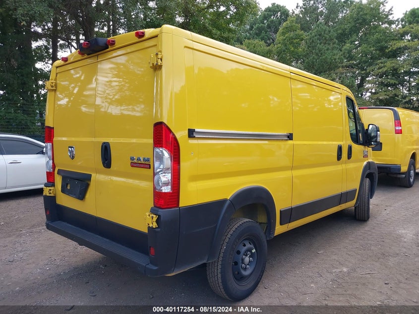 2022 RAM PROMASTER 1500 LOW ROOF 136 WB - 3C6LRVAG8NE109551