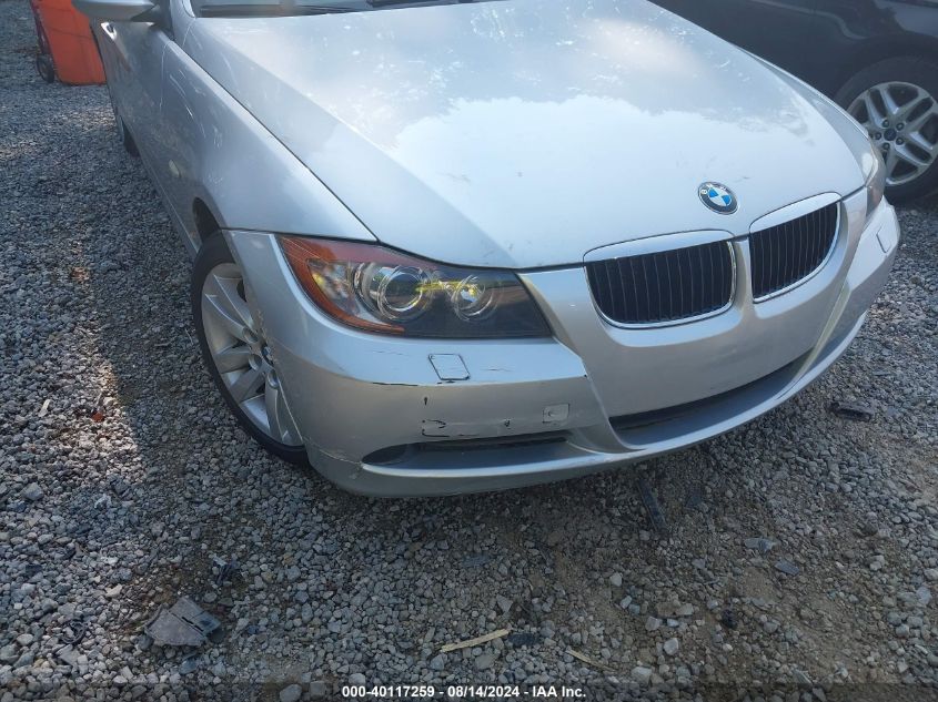 2007 BMW 328Xi VIN: WBAVT73577FZ36313 Lot: 40117259