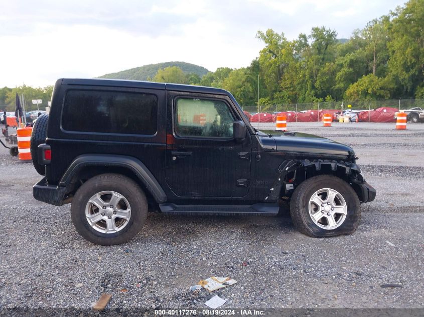 2022 Jeep Wrangler Sport S 4X4 VIN: 1C4GJXAN1NW145650 Lot: 40117276