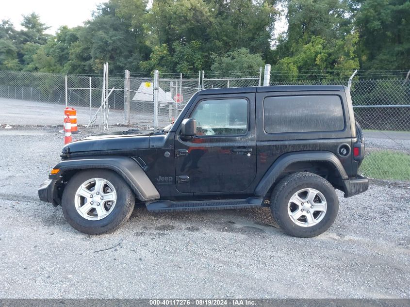 2022 Jeep Wrangler Sport S 4X4 VIN: 1C4GJXAN1NW145650 Lot: 40117276