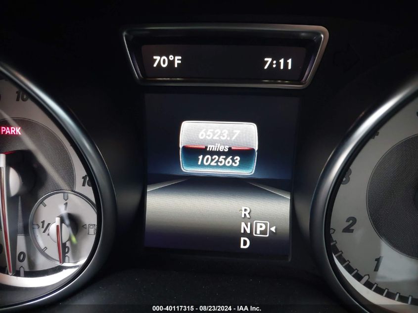 2016 Mercedes-Benz Gla 250 4Matic VIN: WDCTG4GB5GJ228551 Lot: 40117315