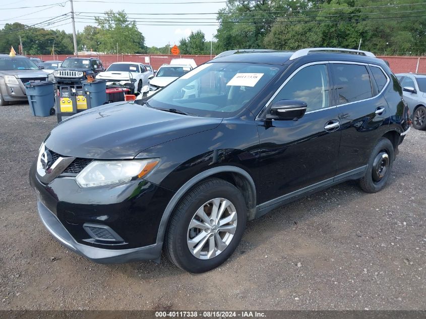 KNMAT2MVXFP539917 2015 NISSAN ROGUE - Image 2