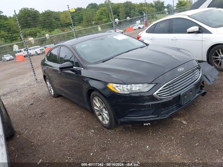 2017 FORD FUSION SE - 3FA6P0H74HR282345