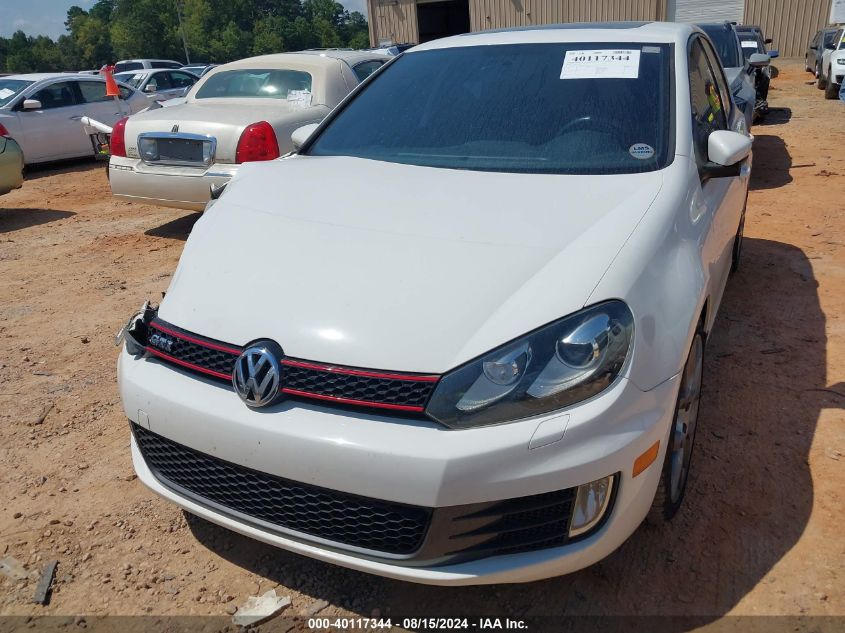 2013 Volkswagen Gti Drivers Edition VIN: WVWHV7AJ6DW138715 Lot: 40117344