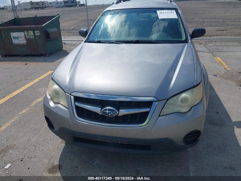 2008 Subaru Outback VIN: 4S4BP60C787314373 Lot: 40117349