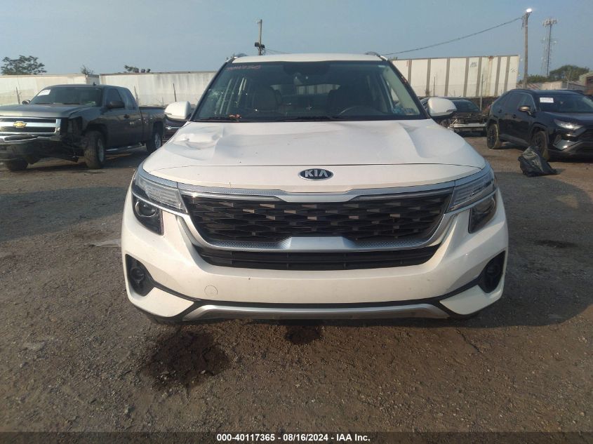 2021 Kia Seltos Ex VIN: KNDERCAA6M7172373 Lot: 40117365