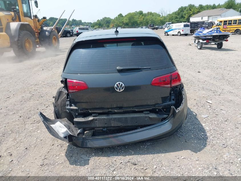 2016 Volkswagen Golf Gti Se 4-Door VIN: 3VW5T7AU1GM014985 Lot: 40117372