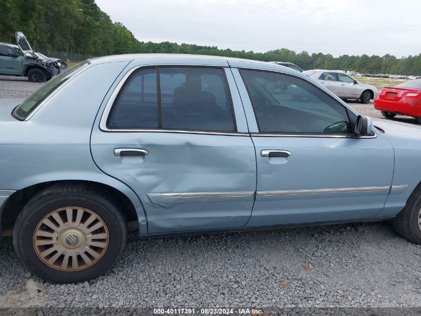 2007 Mercury Grand Marquis Ls VIN: 2MEFM75V57X621501 Lot: 40117391