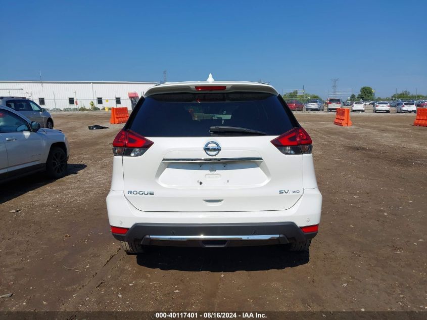 2019 Nissan Rogue Sv VIN: 5N1AT2MV3KC731290 Lot: 40117401