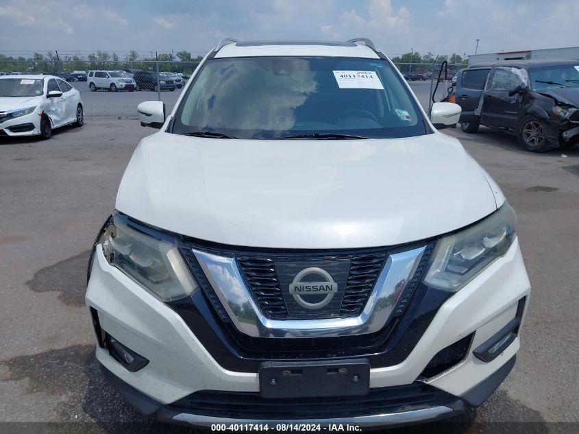 2017 Nissan Rogue Sl VIN: 5N1AT2MV9HC818751 Lot: 40117414