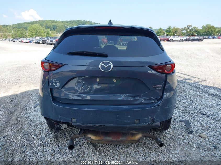 2021 Mazda Cx-5 Carbon Edition Turbo VIN: JM3KFBCY8M0421031 Lot: 40117435