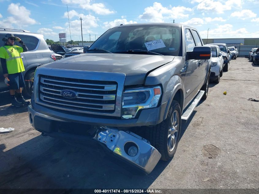 2014 Ford F-150 Lariat VIN: 1FTFW1ET8EKE12292 Lot: 40117474