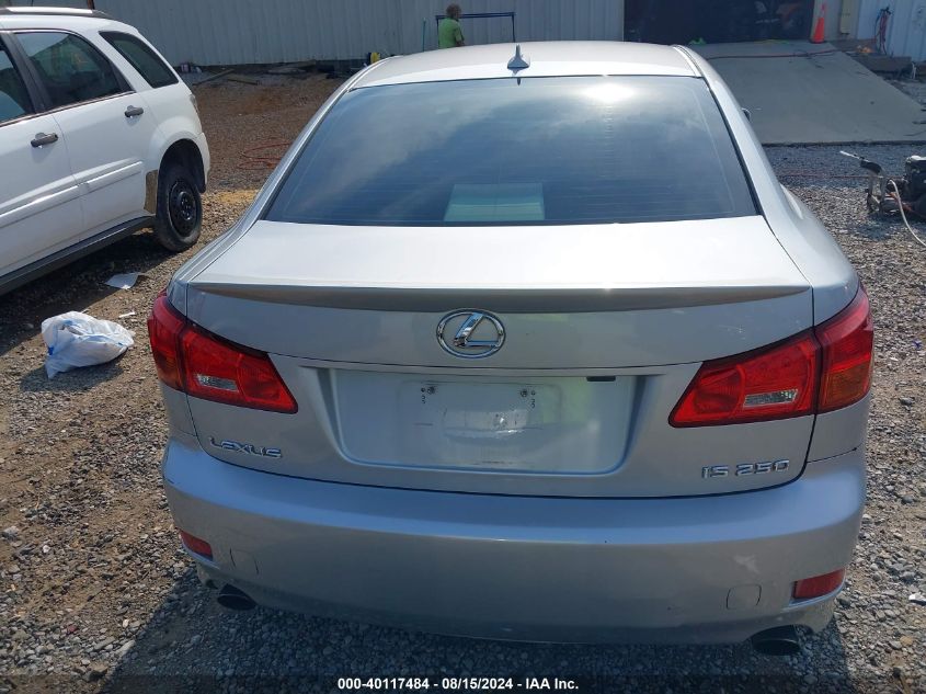 2007 Lexus Is 250 VIN: JTHBK262972035964 Lot: 40117484