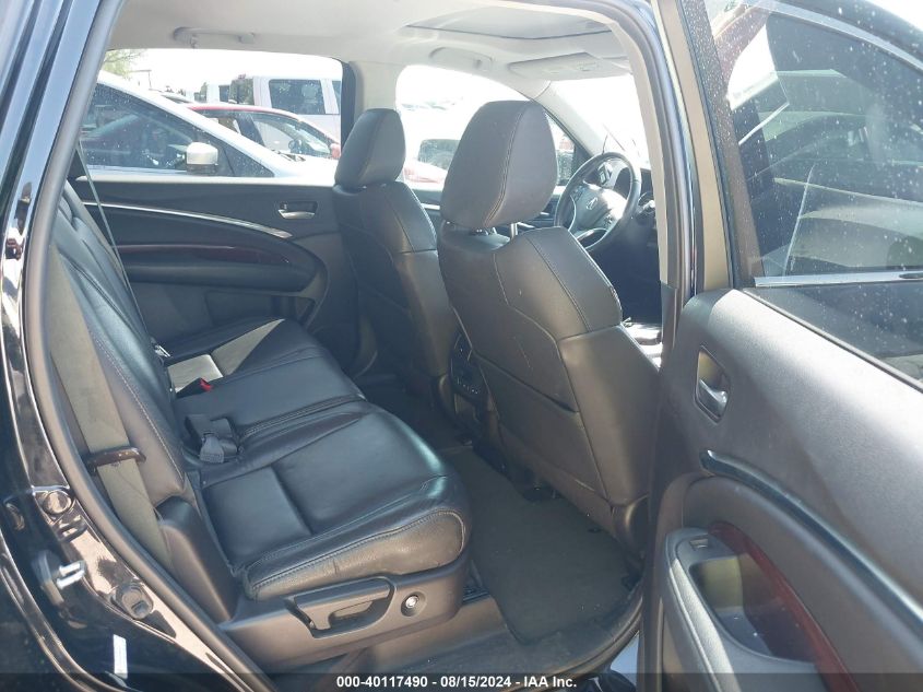 2016 Acura Mdx Acurawatch Plus Package VIN: 5FRYD3H20GB009614 Lot: 40117490