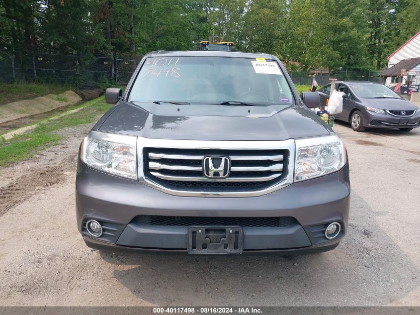 2014 Honda Pilot Ex-L VIN: 5FNYF4H52EB043594 Lot: 40117498