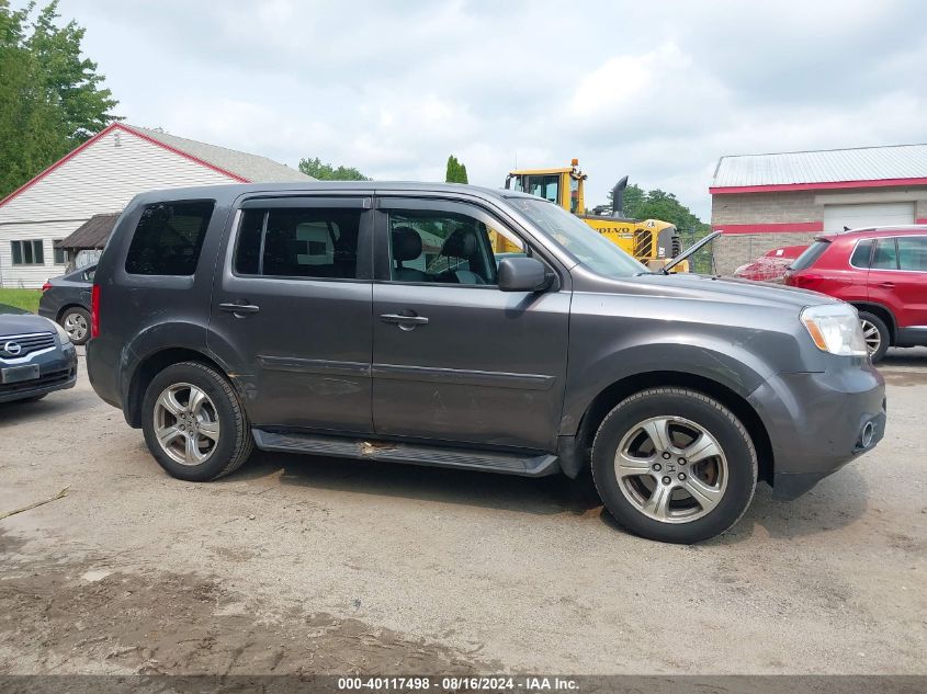 2014 Honda Pilot Ex-L VIN: 5FNYF4H52EB043594 Lot: 40117498