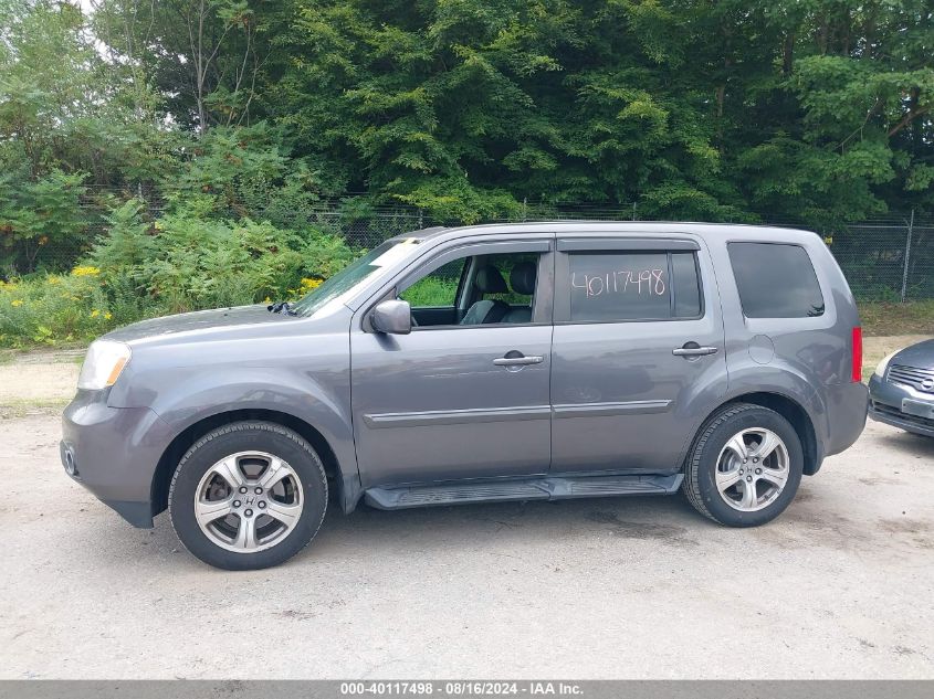 2014 Honda Pilot Ex-L VIN: 5FNYF4H52EB043594 Lot: 40117498