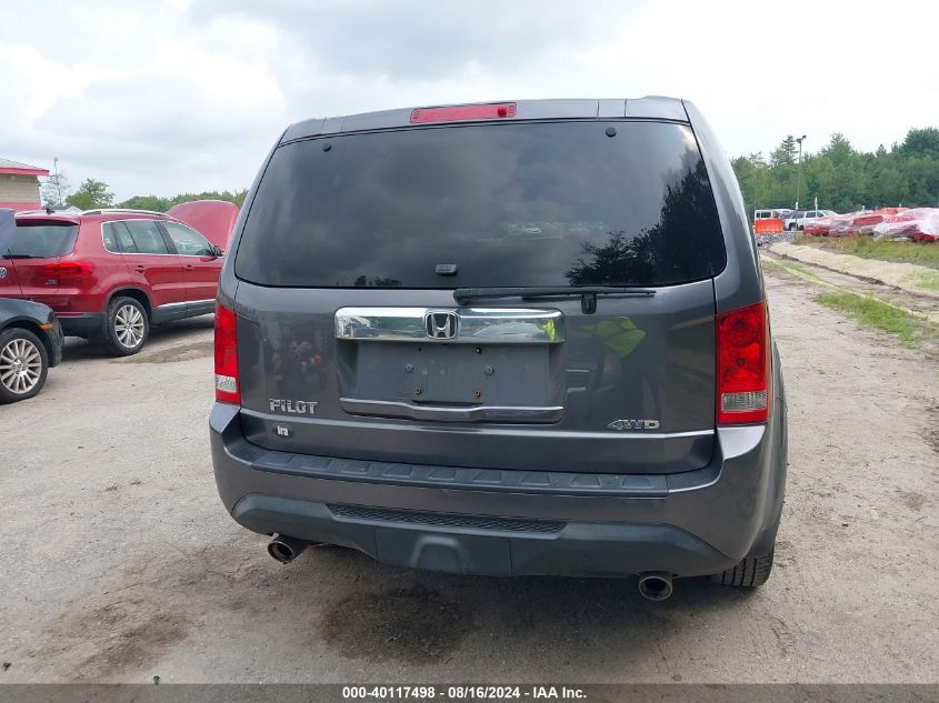 2014 Honda Pilot Ex-L VIN: 5FNYF4H52EB043594 Lot: 40117498