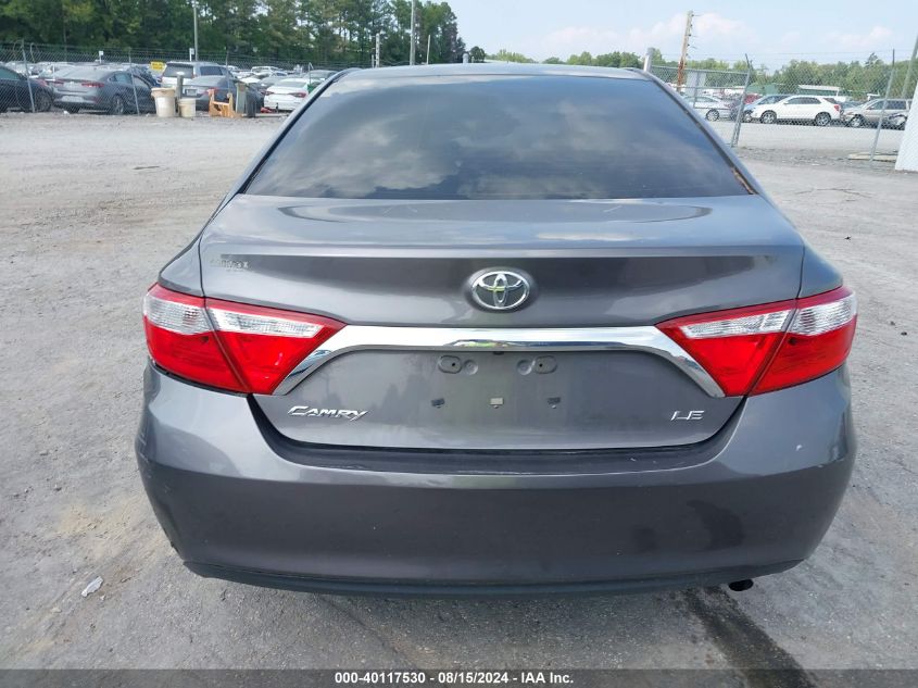 2016 Toyota Camry Le VIN: 4T4BF1FK3GR552585 Lot: 40117530