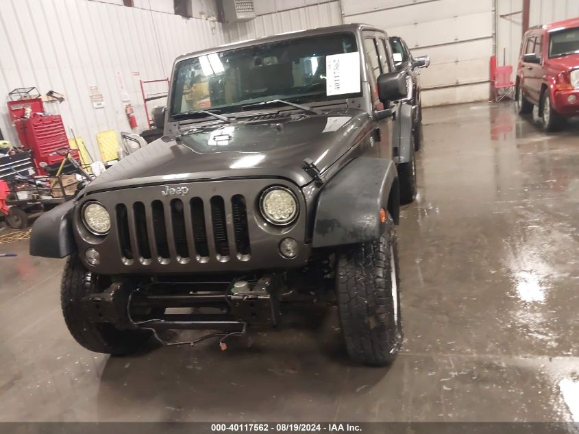 2018 Jeep Wrangler Jk Unlimited Sport S 4X4 VIN: 1C4BJWDG9JL898047 Lot: 40117562