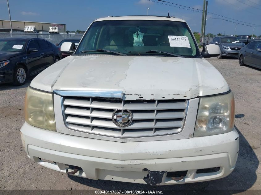 2002 Cadillac Escalade Standard VIN: 1GYEC63T42R327063 Lot: 40117567