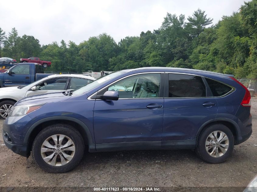 2014 Honda Cr-V Ex-L VIN: 2HKRM4H74EH600485 Lot: 40117623