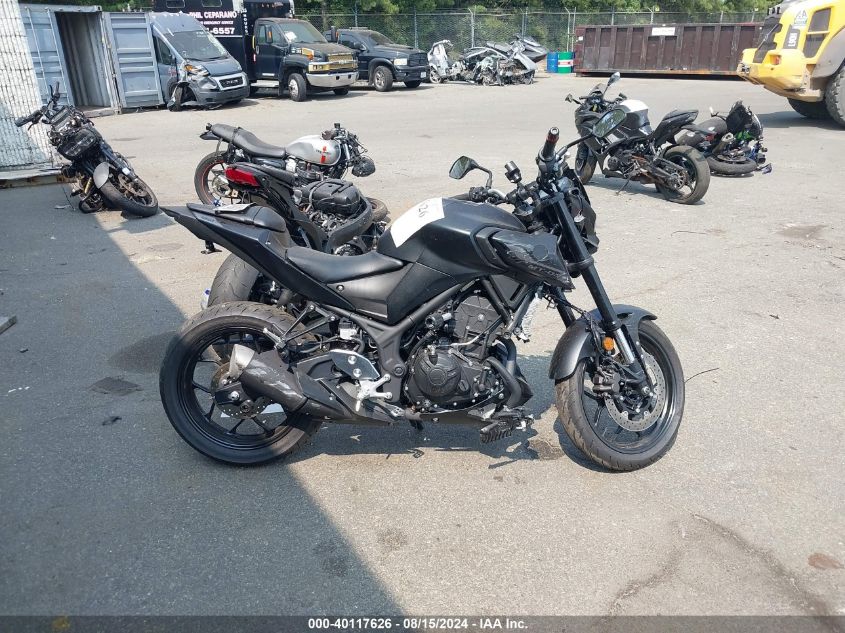 2024 Yamaha Mt-03 VIN: MH3RH20Y6RK013646 Lot: 40117626