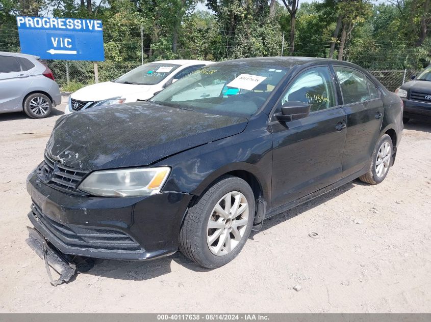 2015 Volkswagen Jetta 1.8T Se VIN: 3VWD07AJ9FM415323 Lot: 40117638