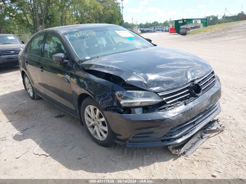 2015 Volkswagen Jetta 1.8T Se VIN: 3VWD07AJ9FM415323 Lot: 40117638