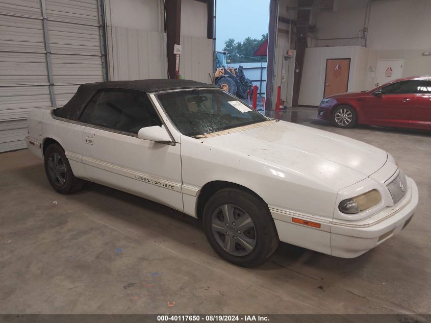 1995 Chrysler Lebaron Gtc VIN: 1C3EU4535SF560895 Lot: 40117650