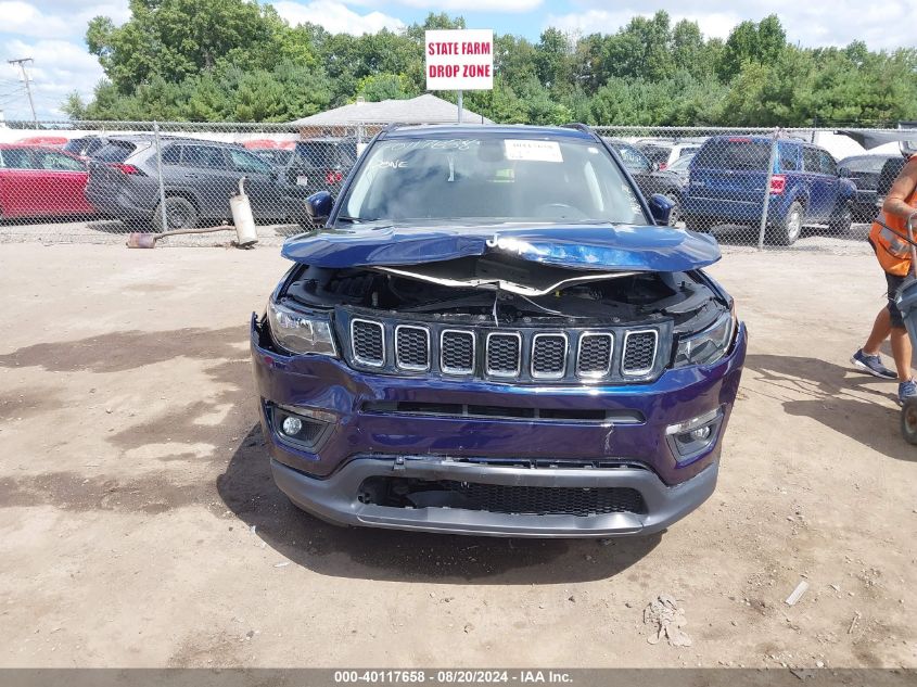 2018 Jeep Compass Latitude Fwd VIN: 3C4NJCBB3JT186723 Lot: 40117658