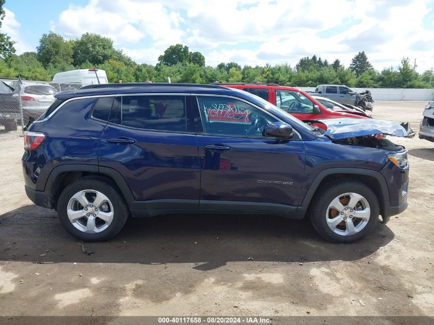 2018 Jeep Compass Latitude Fwd VIN: 3C4NJCBB3JT186723 Lot: 40117658