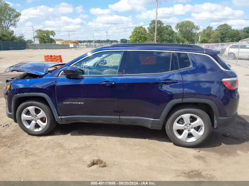 2018 Jeep Compass Latitude Fwd VIN: 3C4NJCBB3JT186723 Lot: 40117658