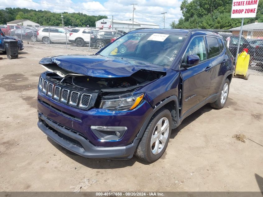 2018 Jeep Compass Latitude Fwd VIN: 3C4NJCBB3JT186723 Lot: 40117658