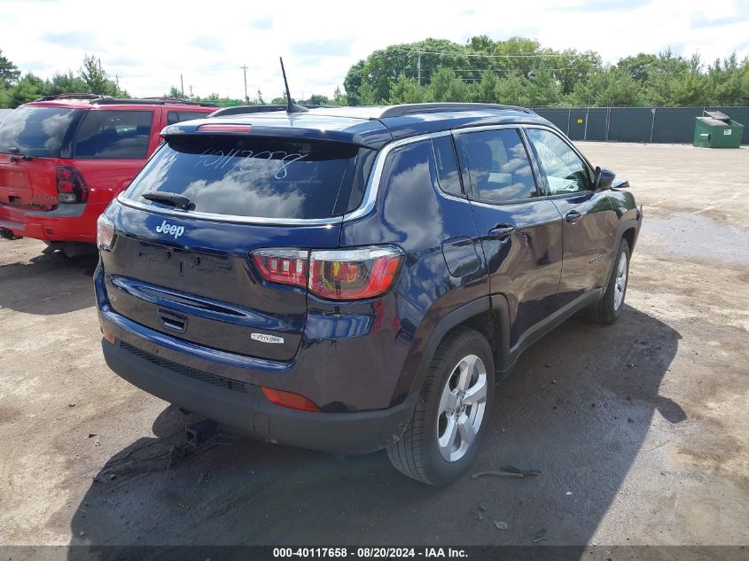 2018 Jeep Compass Latitude Fwd VIN: 3C4NJCBB3JT186723 Lot: 40117658