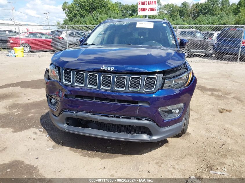 2018 Jeep Compass Latitude Fwd VIN: 3C4NJCBB3JT186723 Lot: 40117658